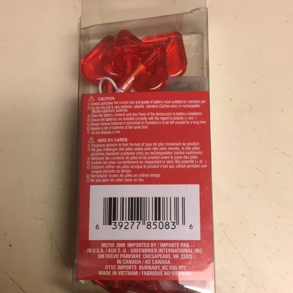 Heart shaped light strings - Picture 2 of 2